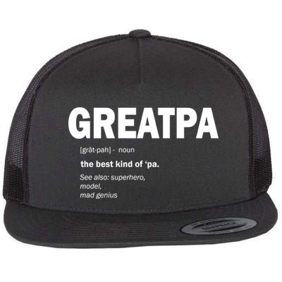 Greatpa The Best Kind Of Pa Flatbill Hat