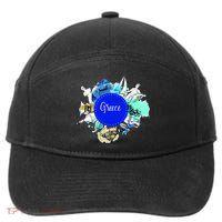 Greece 7-Panel Snapback Hat
