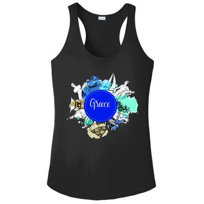 Greece Ladies PosiCharge Competitor Racerback Tank