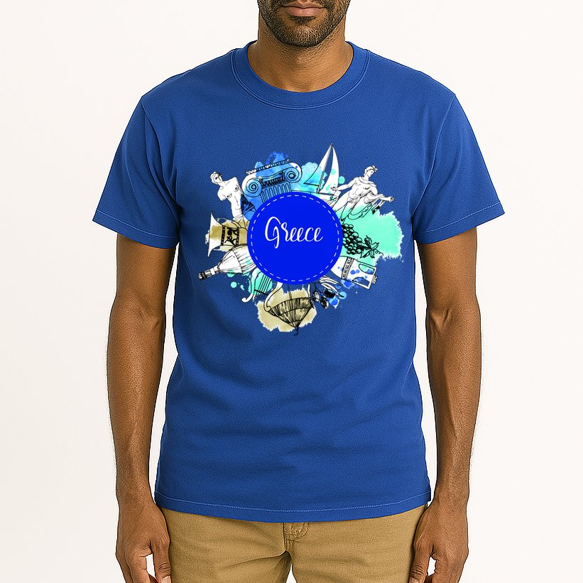 Greece Tall T-Shirt