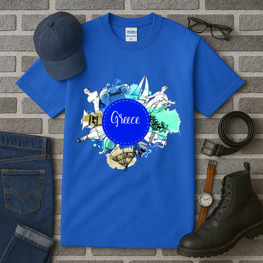 Greece Tall T-Shirt