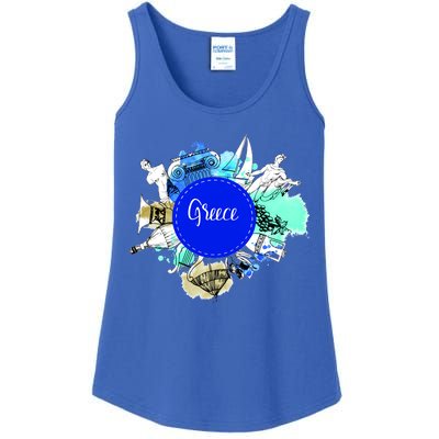 Greece Ladies Essential Tank