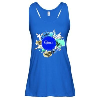 Greece Ladies Essential Flowy Tank