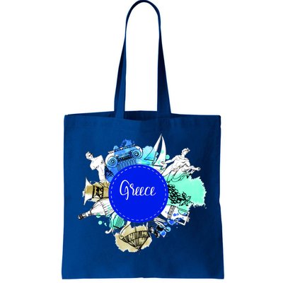 Greece Tote Bag