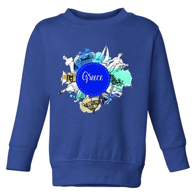Greece Toddler Sweatshirt