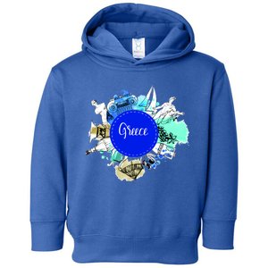 Greece Toddler Hoodie