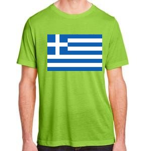 Greece Flag Adult ChromaSoft Performance T-Shirt