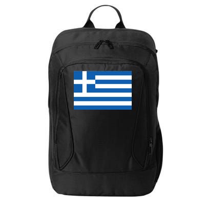 Greece Flag City Backpack