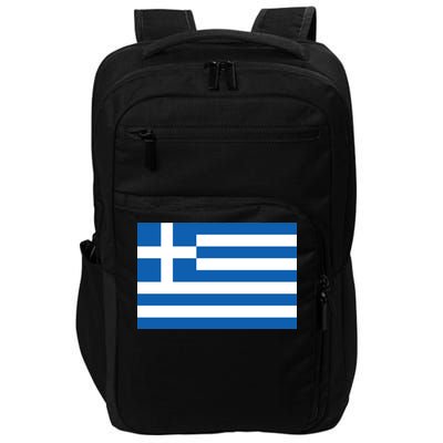 Greece Flag Impact Tech Backpack