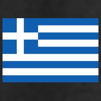 Greece Flag Adult Drive Performance Visor