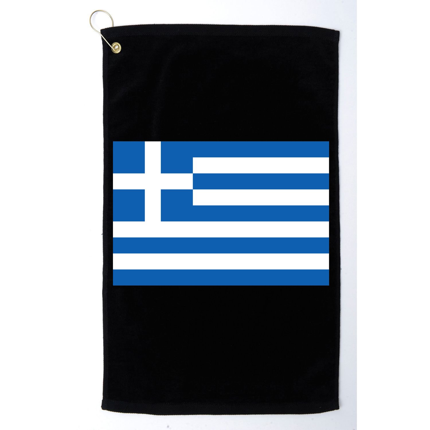 Greece Flag Golf Towel