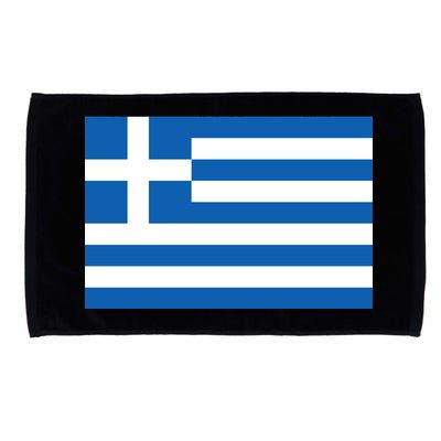 Greece Flag Microfiber Hand Towel