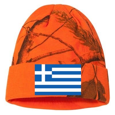 Greece Flag Kati Licensed 12" Camo Beanie