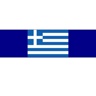 Greece Flag Bumper Sticker