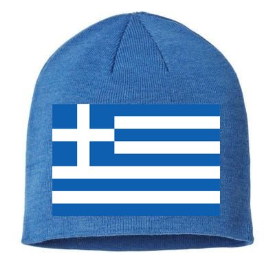 Greece Flag Sustainable Beanie