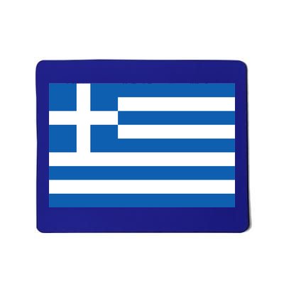 Greece Flag Mousepad