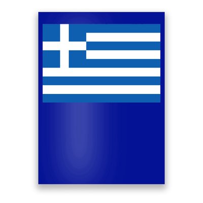 Greece Flag Poster