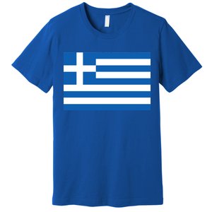 Greece Flag Premium T-Shirt