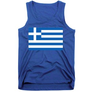 Greece Flag Tank Top