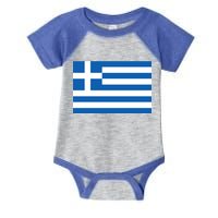 Greece Flag Infant Baby Jersey Bodysuit