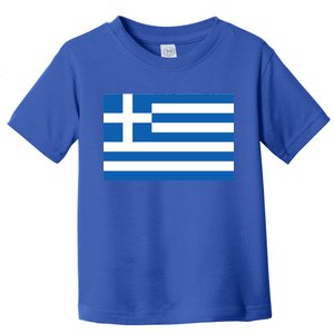 Greece Flag Toddler T-Shirt