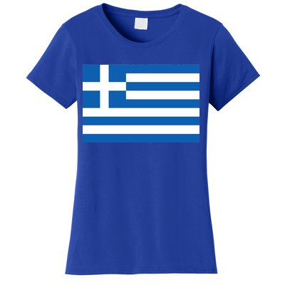 Greece Flag Women's T-Shirt