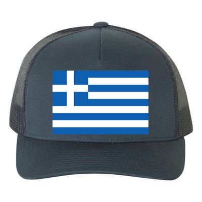 Greece Flag Yupoong Adult 5-Panel Trucker Hat