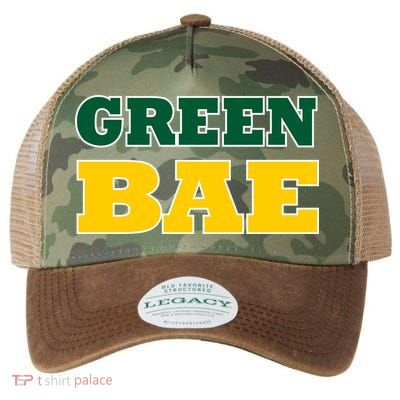 Green Bae Green Bay, Wisconsin Legacy Tie Dye Trucker Hat