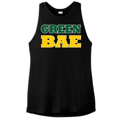 Green Bae Green Bay, Wisconsin Ladies PosiCharge Tri-Blend Wicking Tank