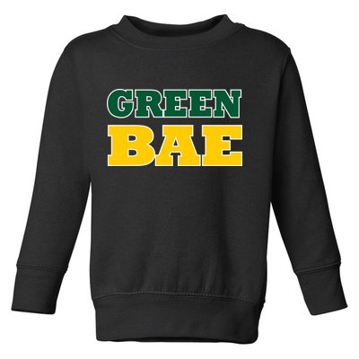 Green Bae Green Bay, Wisconsin Toddler Sweatshirt