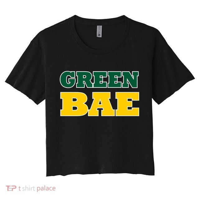Green Bae Green Bay, Wisconsin Crop Top