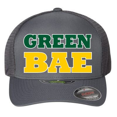 Green Bae Green Bay, Wisconsin Flexfit Unipanel Trucker Cap