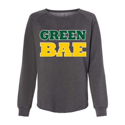 Green Bae Green Bay, Wisconsin Womens California Wash Sweatshirt