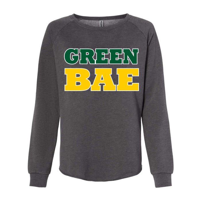 Green Bae Green Bay, Wisconsin Womens California Wash Sweatshirt