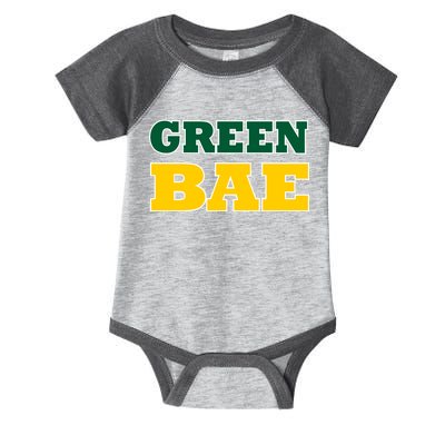 Green Bae Green Bay, Wisconsin Infant Baby Jersey Bodysuit