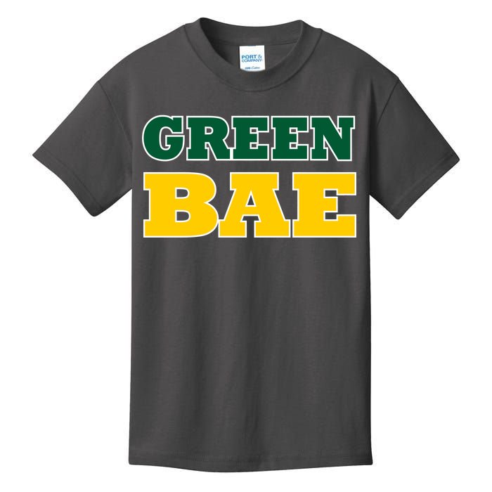 Green Bae Green Bay, Wisconsin Kids T-Shirt