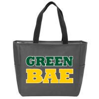 Green Bae Green Bay, Wisconsin Zip Tote Bag