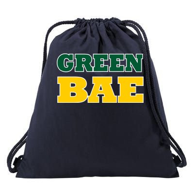 Green Bae Green Bay, Wisconsin Drawstring Bag