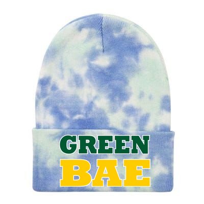 Green Bae Green Bay, Wisconsin Tie Dye 12in Knit Beanie