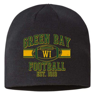 Green Bay Football EST 1919 Sustainable Beanie