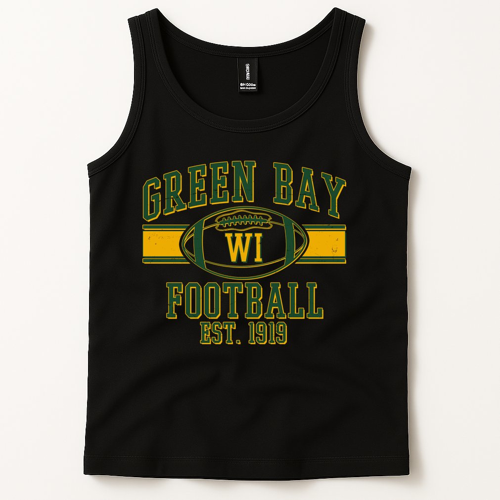 Green Bay Football EST 1919 Tank Top