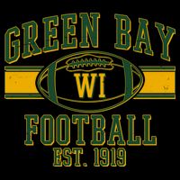 Green Bay Football EST 1919 Zip Tote Bag