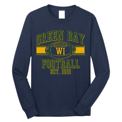 Green Bay Football EST 1919 Long Sleeve Shirt