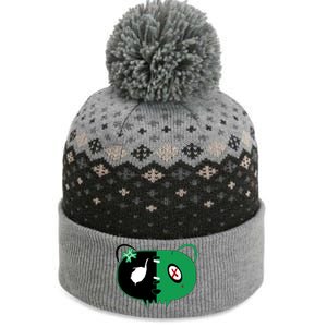 Green Bear The Baniff Cuffed Pom Beanie