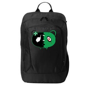 Green Bear City Backpack