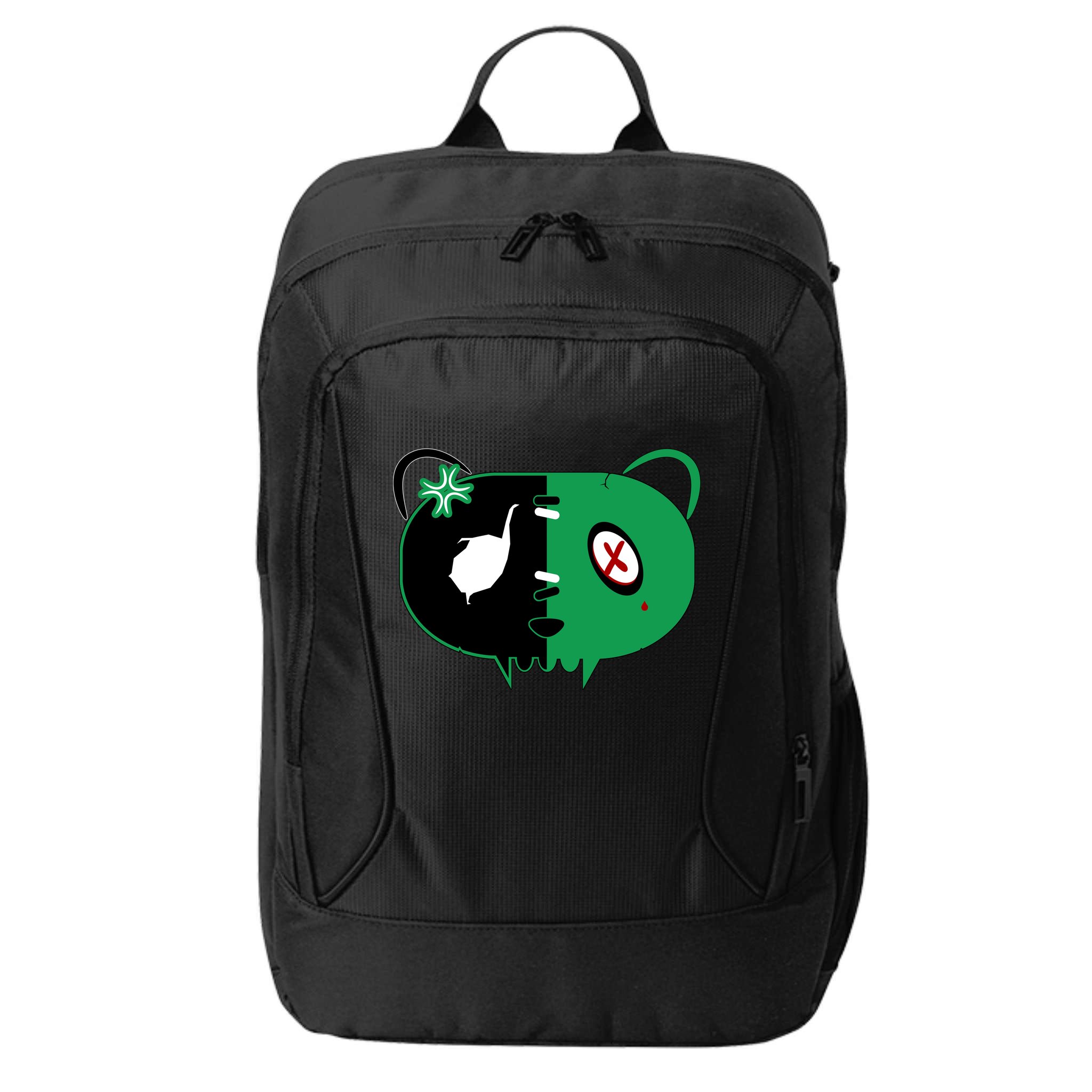Green Bear City Backpack