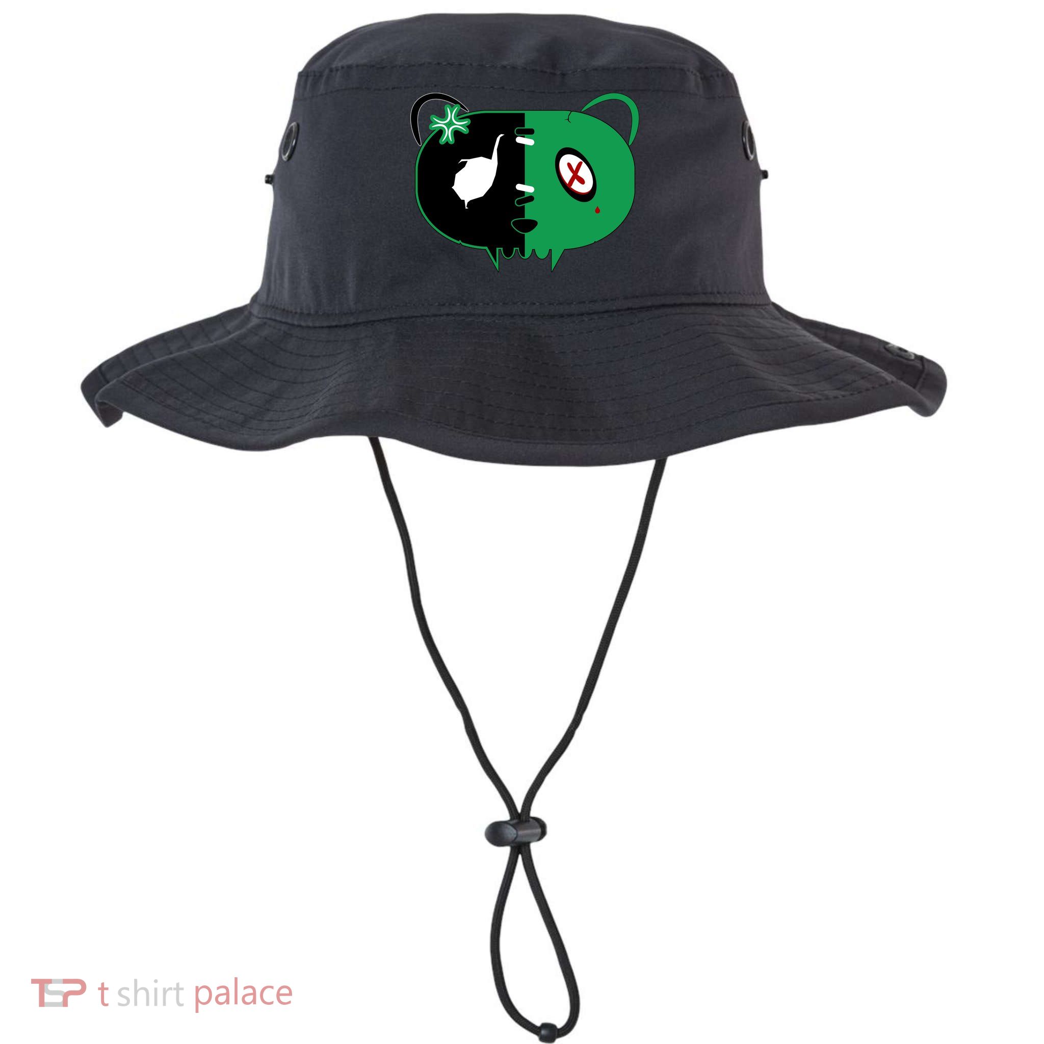 Green Bear Bucket Hat
