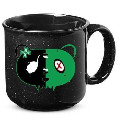 Green Bear 15oz Campfire Ceramic Mug