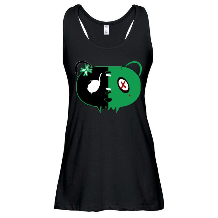 Green Bear Ladies Essential Flowy Tank