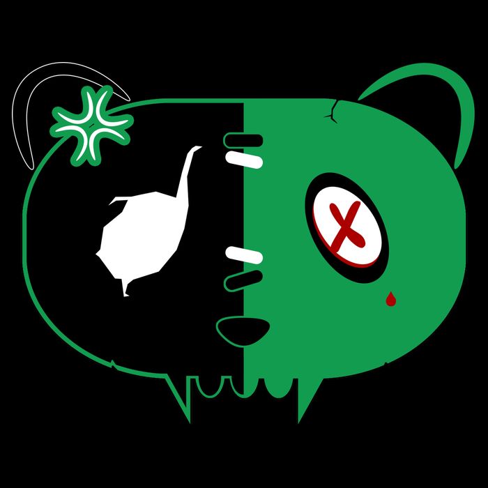 Green Bear Ladies Essential Flowy Tank